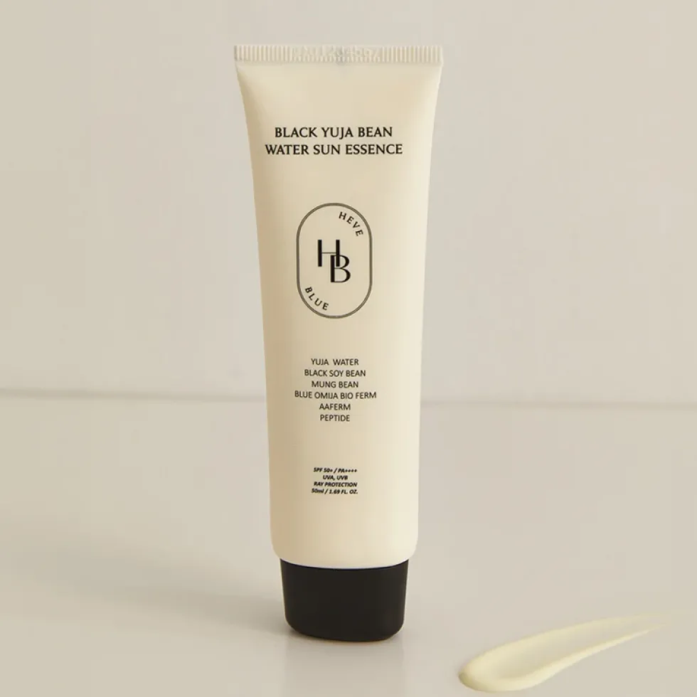 Black Yuja Bean Water Sun Essence