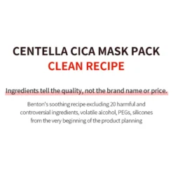 Centella Cica Mask Pack