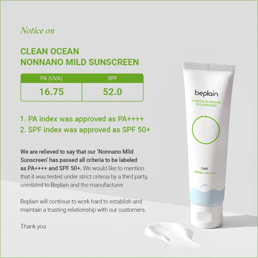 Clean Ocean Non-Nano Mild Sunscreen