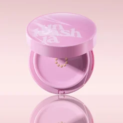 Don't Touch Glass Pink Cushion