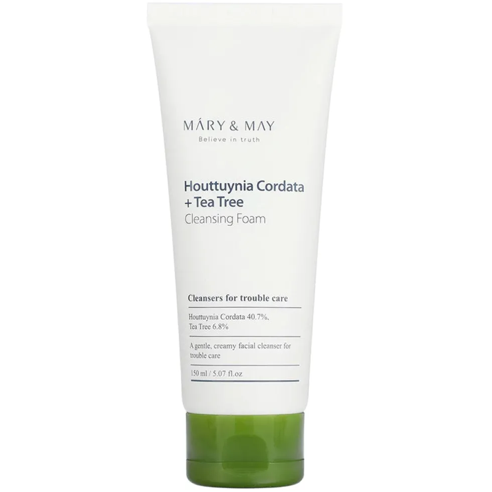 Houttuynia Cordata + Tea Tree Cleansing Foam