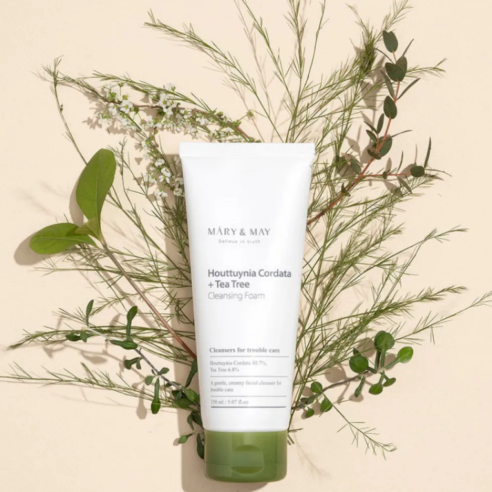 Houttuynia Cordata + Tea Tree Cleansing Foam