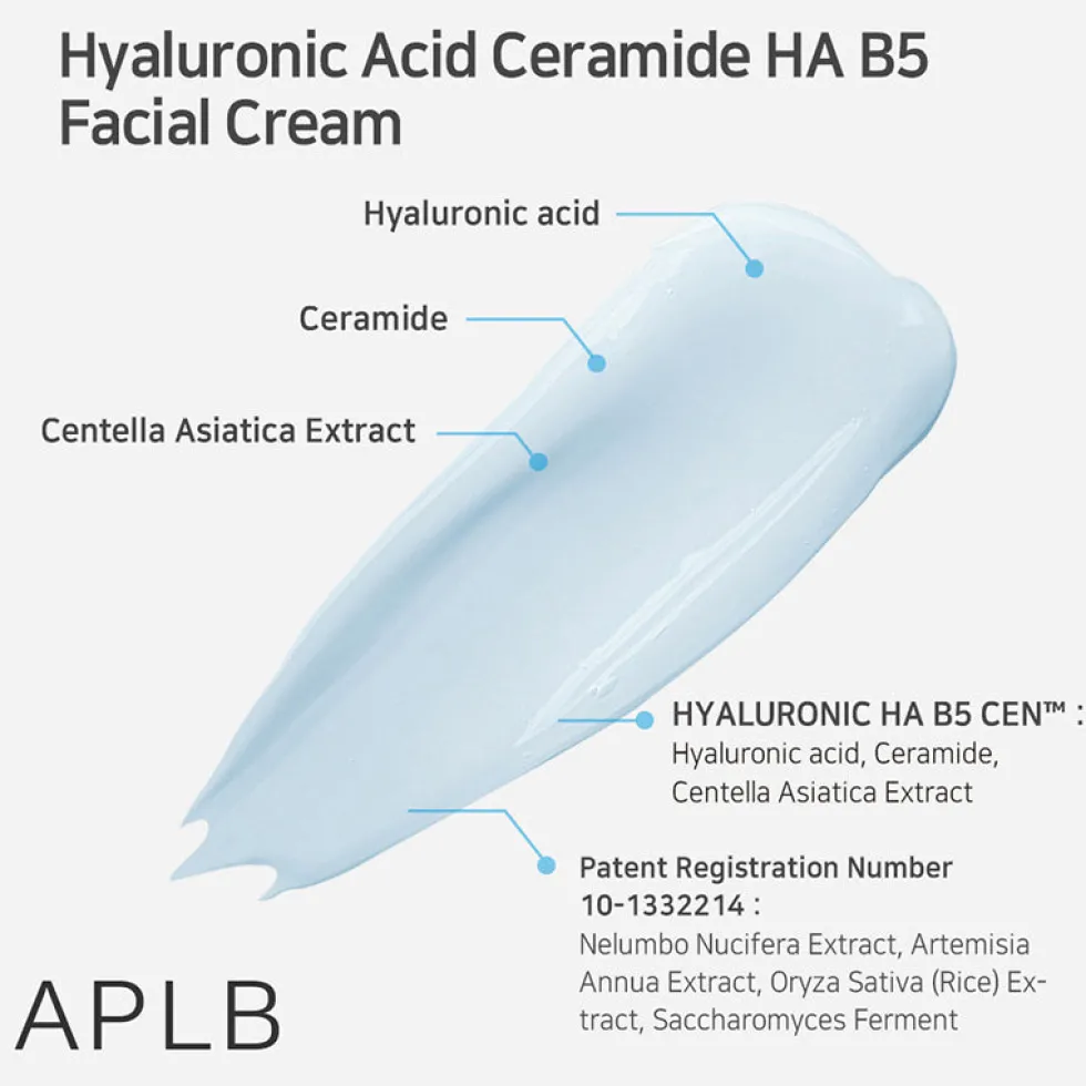 Hyaluronic Acid Ceramide Ha B5 Facial Cream