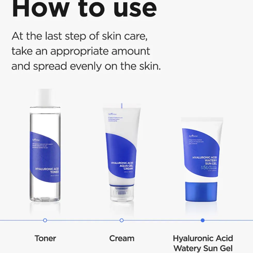 hyaluronic Acid Watery Sun Gel SPF50+ PA++++
