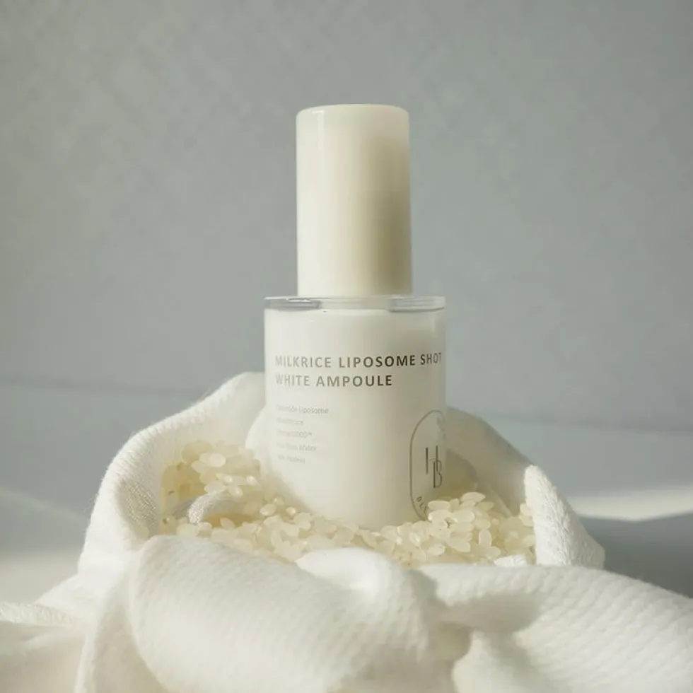 Milk Rice Liposome Shot White Ampoule