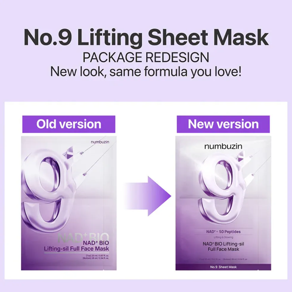 NAD+BIO Lifting-Sil Full Face Mask