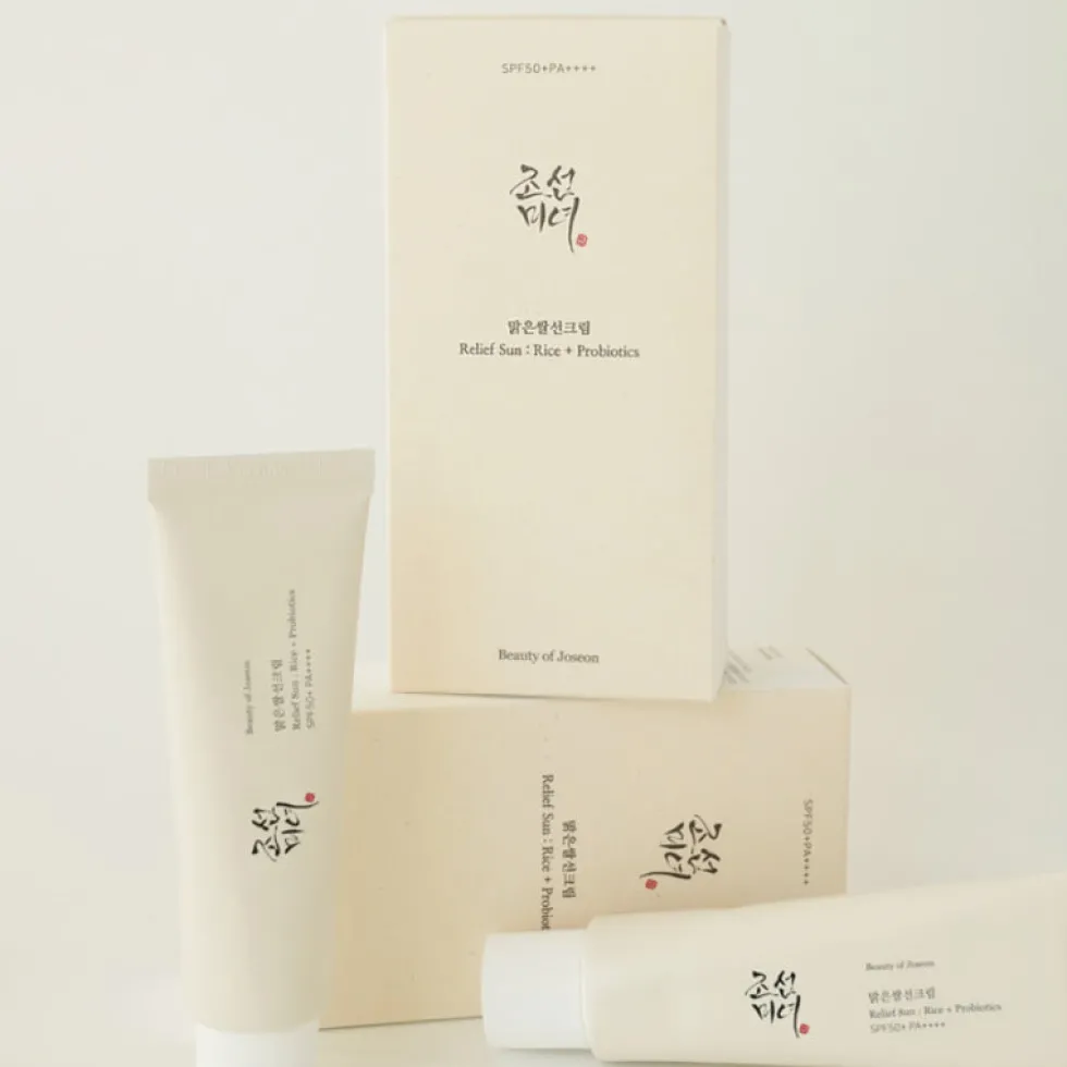 Relief Sun : Rice + Probiotics Set SPF50+ PA++++ (2ea)