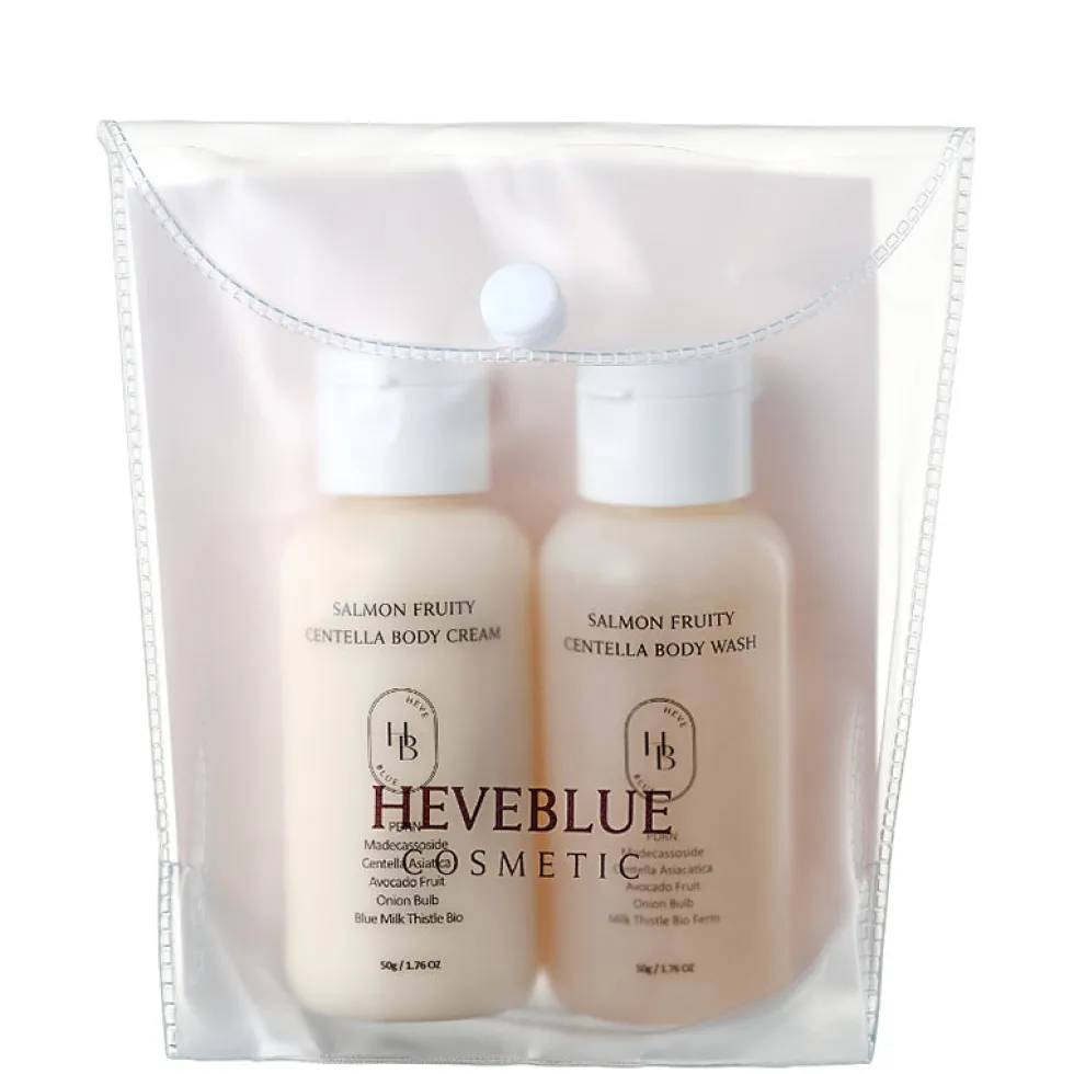 Salmon Fruity Centella Body Travel Kit