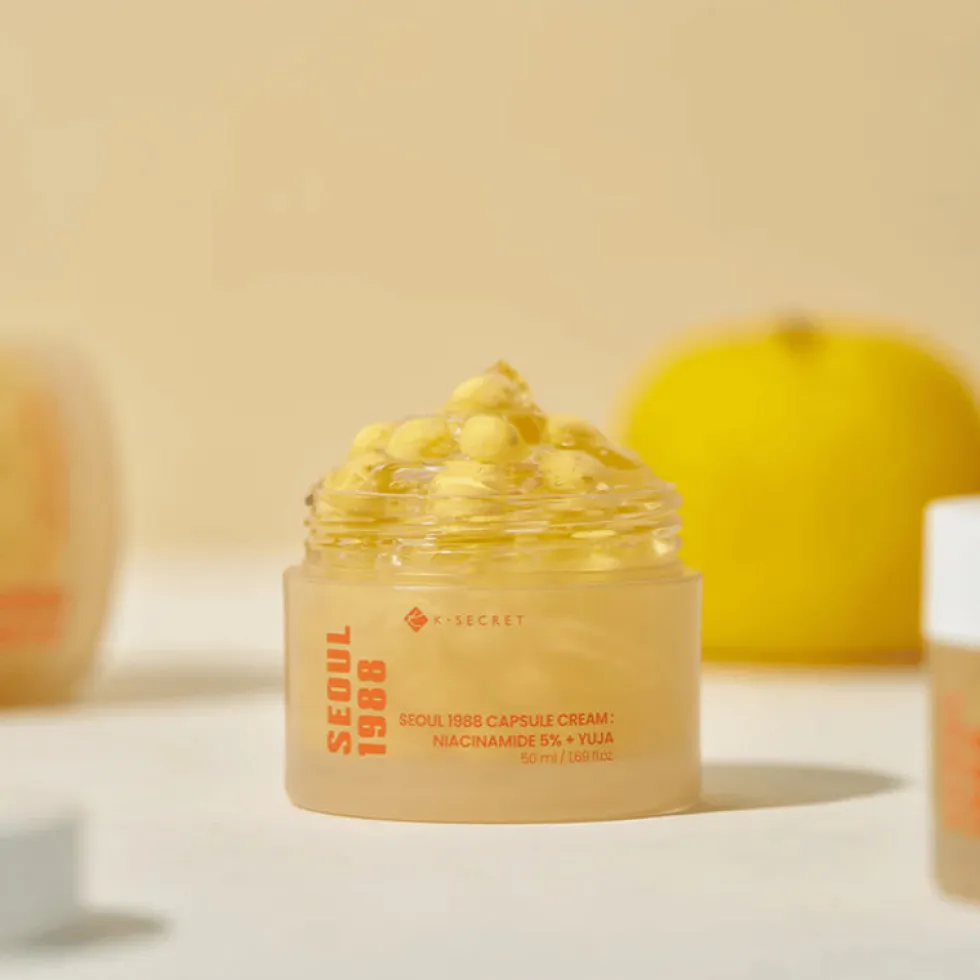 SEOUL 1988 Capsule Cream : Niacinamide 5% + Yuja