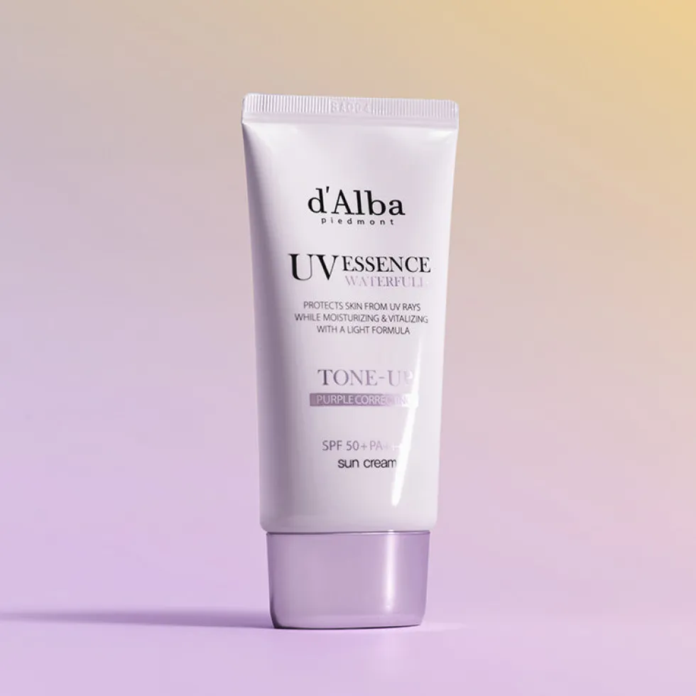 Waterfall Tone-Up Sun Cream (Purple)